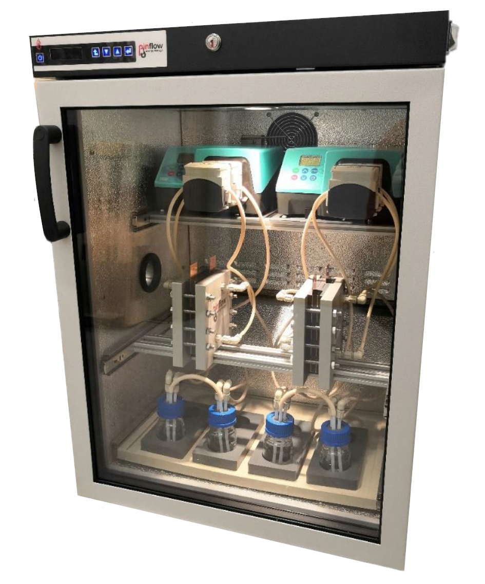 实验室级别液流电池测试台和测试池(图1)