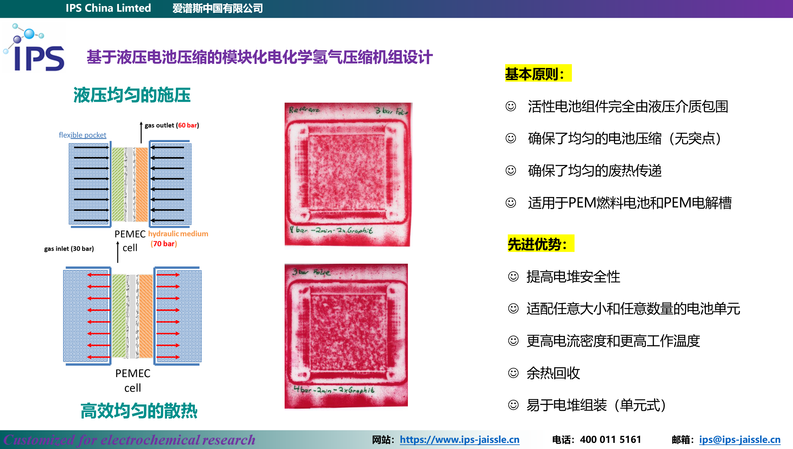 IPS爱谱斯即将发布液压夹紧的氢泵夹具Hydrogen Pump （Electrochemical Hydrogen Compressor Cell）(图2)